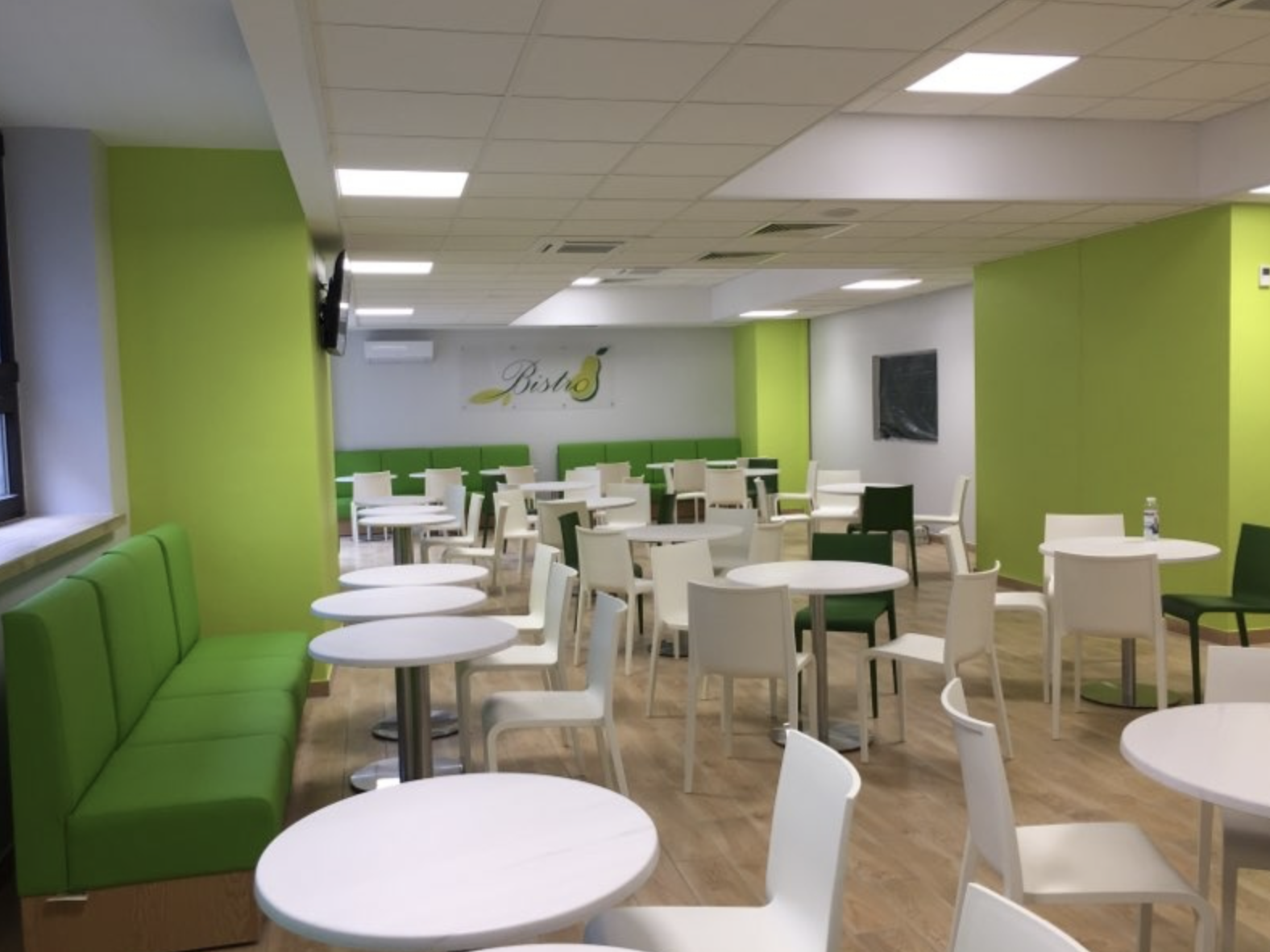 Buffet des Gliwicer Onkologie-Instituts fertig